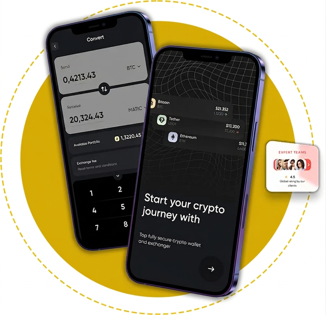 Crypto Wallet Illustration